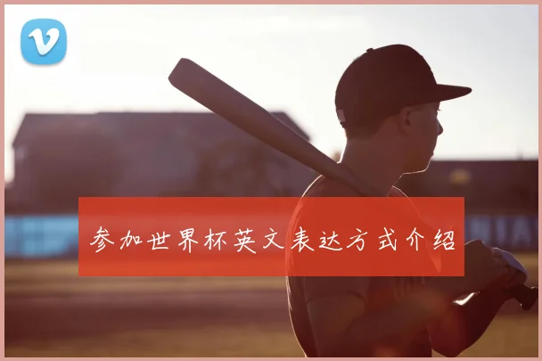 参加世界杯英文表达方式介绍